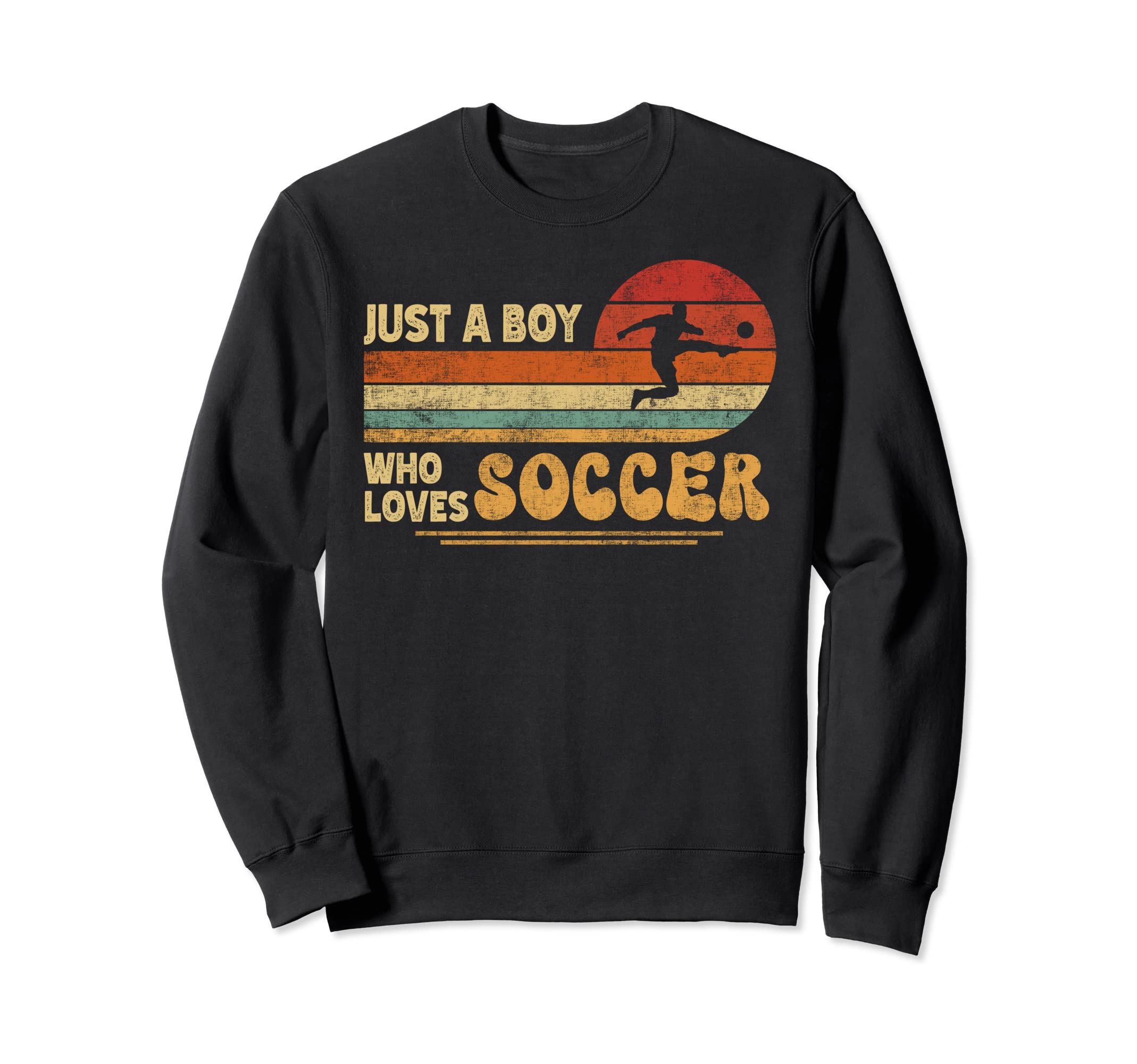 Just Who Loves Soccer Soccer Playing Sweatshirt - Novelty Apparel Unisex - T-Shirt, Sweatshirt, Hoodie