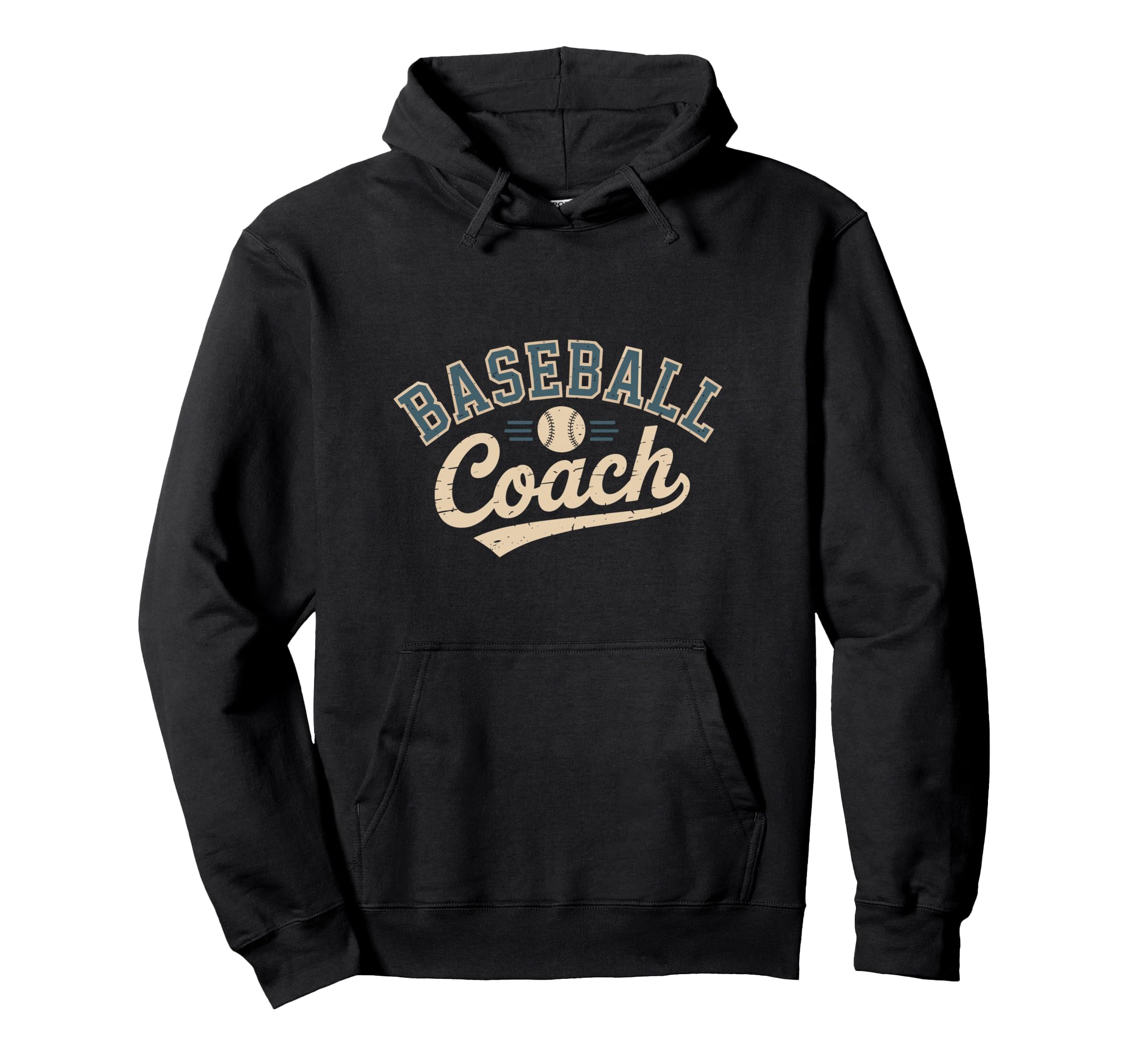 Baseball Coach Hoodie - Graphic Print Unisex - T-Shirt, Sweatshirt, Hoodie