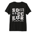 Soccer Mama Coquette Bow Funny Soccer T-Shirt - Graphic Print Men Women - T-Shirt, Sweatshirt, Hoodie