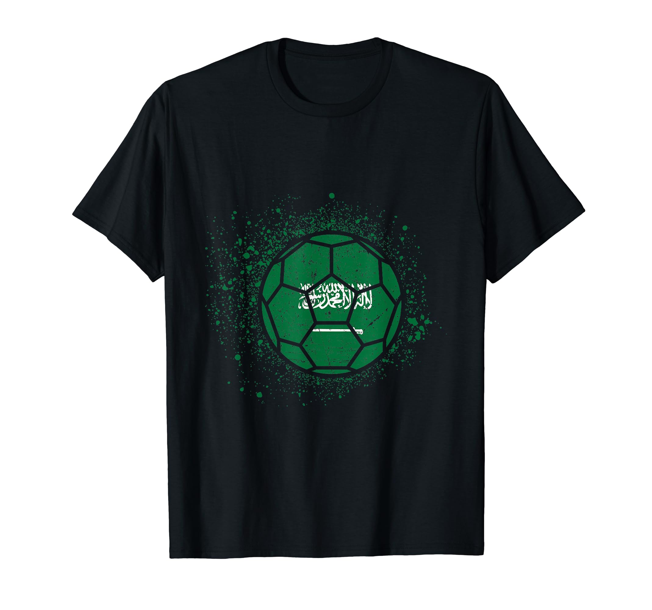 Saudi Arabia Fans Funny Flag World T-Shirt - Trendy Graphic for Adults - T-Shirt, Sweatshirt, Hoodie