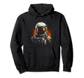 Astronaut Space Distressed 90S Hoodie - Fun Novelty Design Men Women - T-Shirt, Sweatshirt, Hoodie