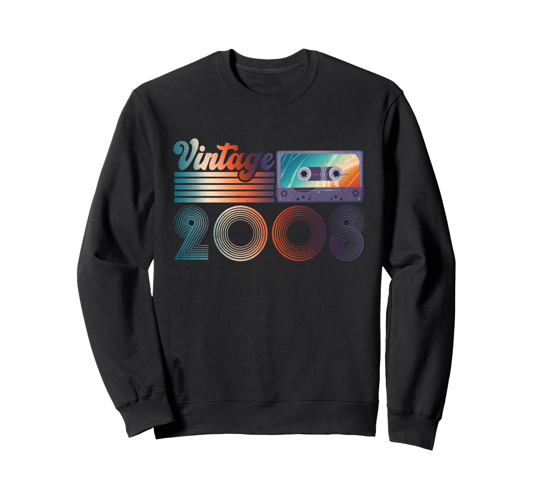 2008 17Th Birthday Gifts 17 Sweatshirt - Fun Novelty Design Men Women - T-Shirt, Sweatshirt, Hoodie