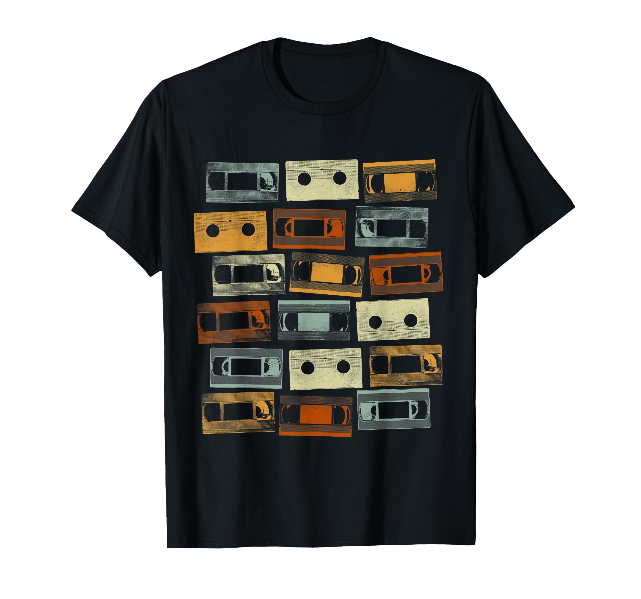 Vhs Cassette Tapes 1980S Vcr Video T-Shirt - Minimalist Print Men Women - T-Shirt, Sweatshirt, Hoodie