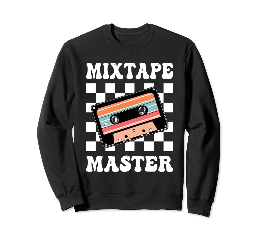 Mixtape 80 S Cassette Tape Sweatshirt - Casual Everyday Wear Unisex - T-Shirt, Sweatshirt, Hoodie