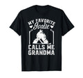 My Favorite Hockey Goalie Grandma T-Shirt - Novelty Apparel for Adults - T-Shirt, Sweatshirt, Hoodie