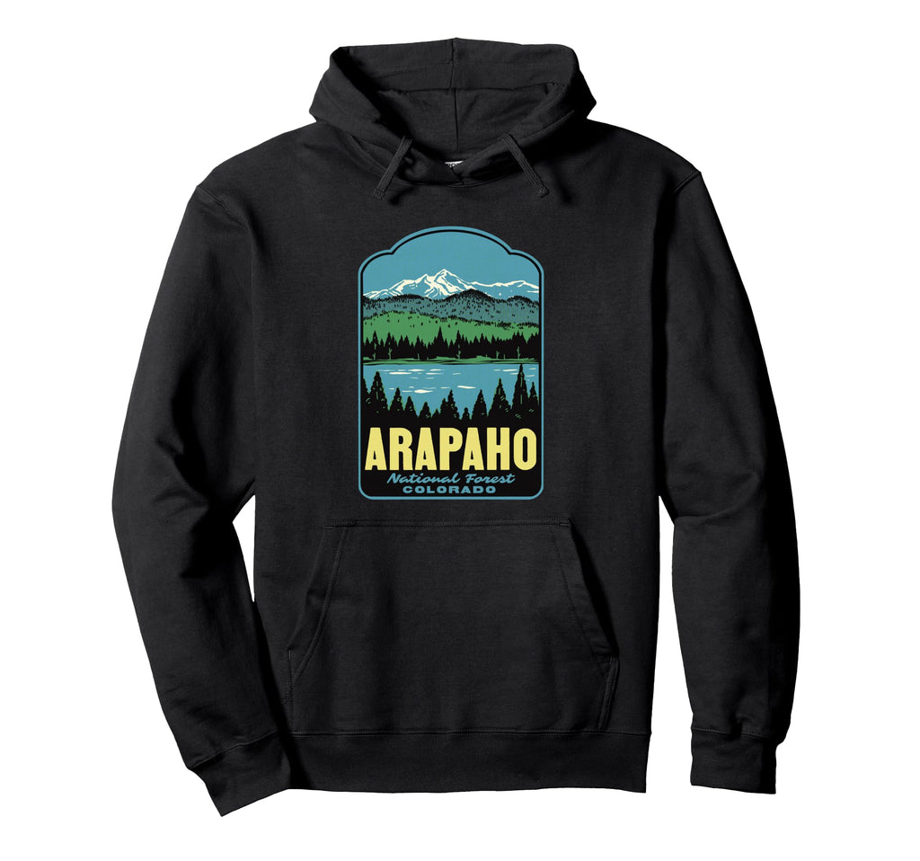 Arapaho National Forest Colorado Hoodie - Fun Novelty Design Unisex - T-Shirt, Sweatshirt, Hoodie