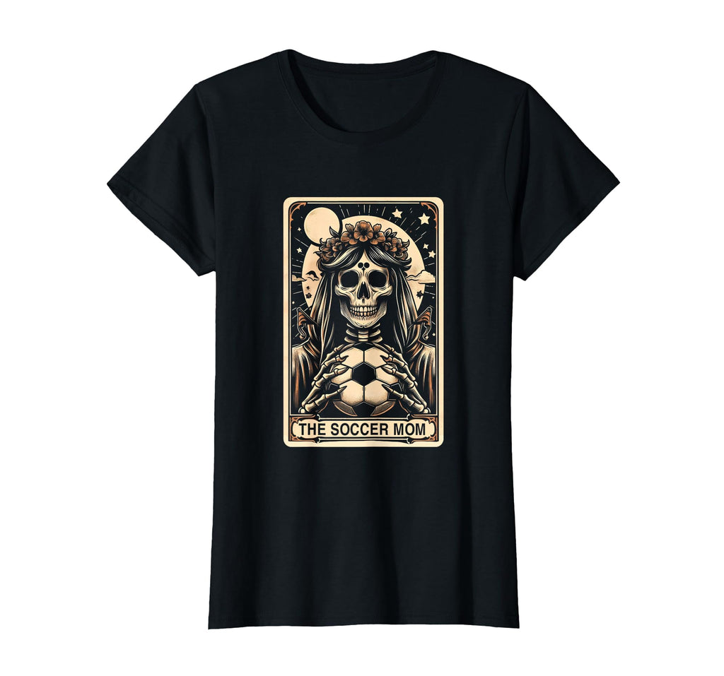 Soccer Mom Tarot Card Halloween Soccer T-Shirt - Trendy Graphic Unisex - T-Shirt, Sweatshirt, Hoodie