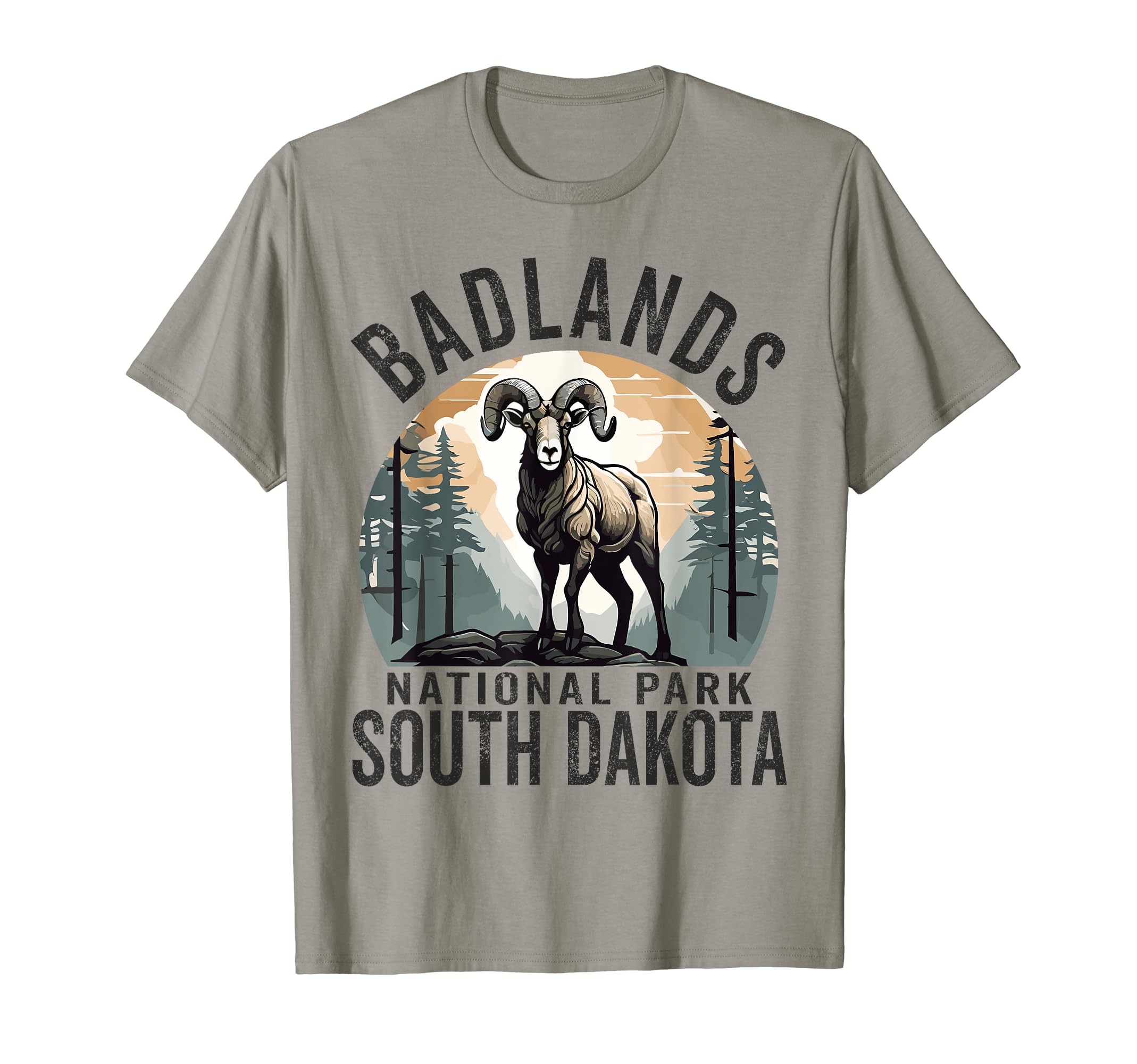 Badlands National Park South T-Shirt - Casual Everyday Wear for Adults - T-Shirt, Sweatshirt, Hoodie