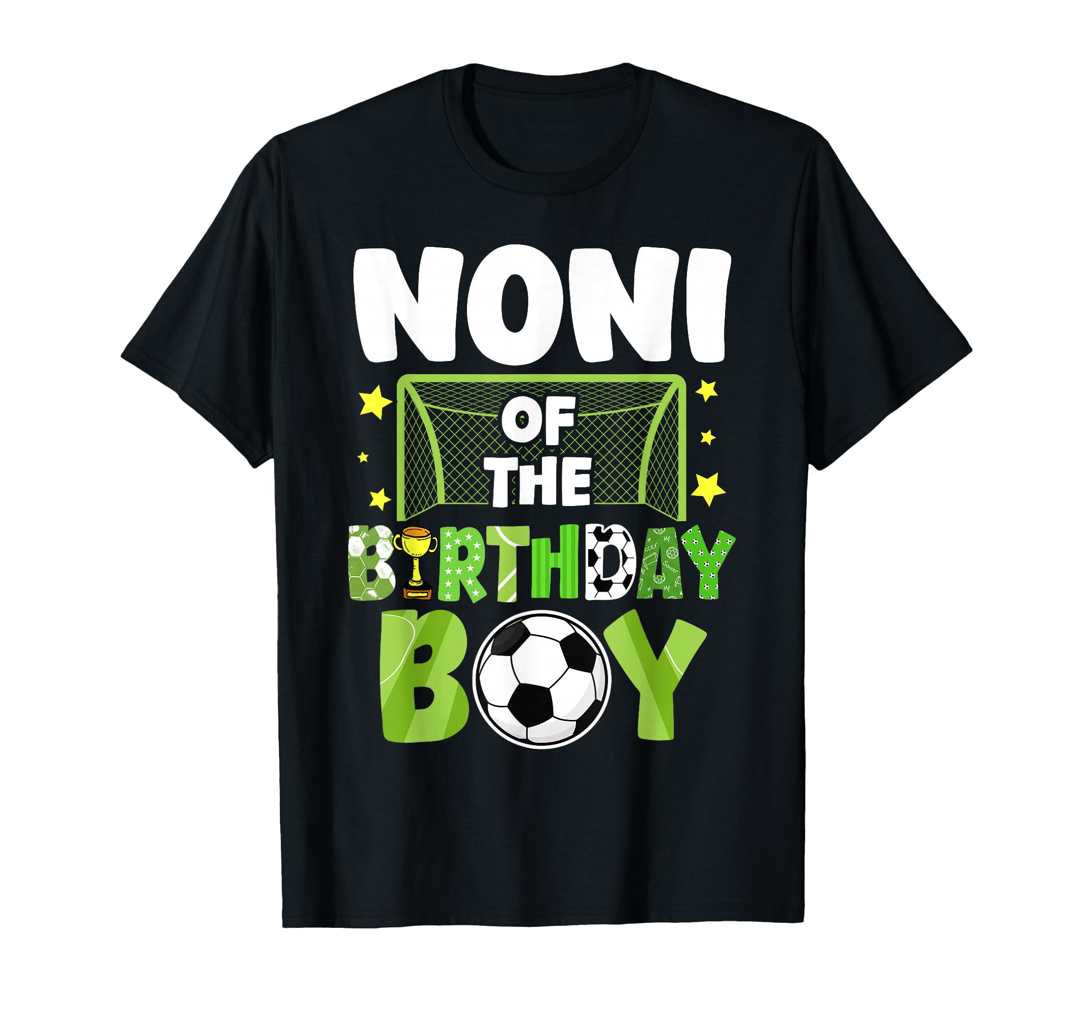 Soccer Noni Birthday Party Family T-Shirt - Graphic Print for Adults - T-Shirt, Sweatshirt, Hoodie