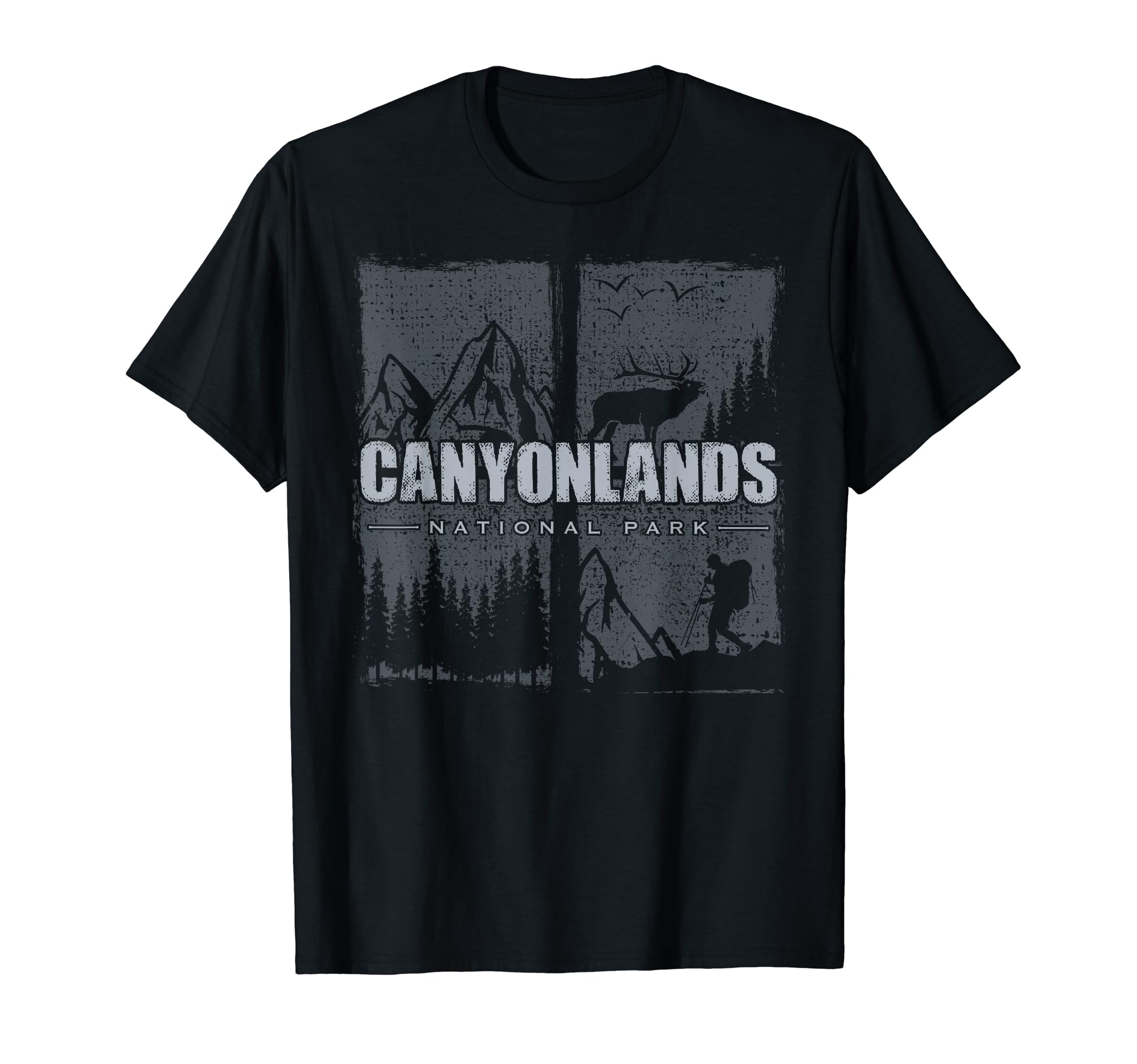 Canyonlands National Park Us Canyonlands T-Shirt - Custom Art Print Unisex - T-Shirt, Sweatshirt, Hoodie