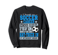 My Son Scored Hat Trick Soccer Baller Sweatshirt - Novelty Apparel Unisex - T-Shirt, Sweatshirt, Hoodie