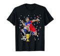 Costa Rica Flag Soccer Team I T-Shirt - Casual Everyday Wear for Adults - T-Shirt, Sweatshirt, Hoodie