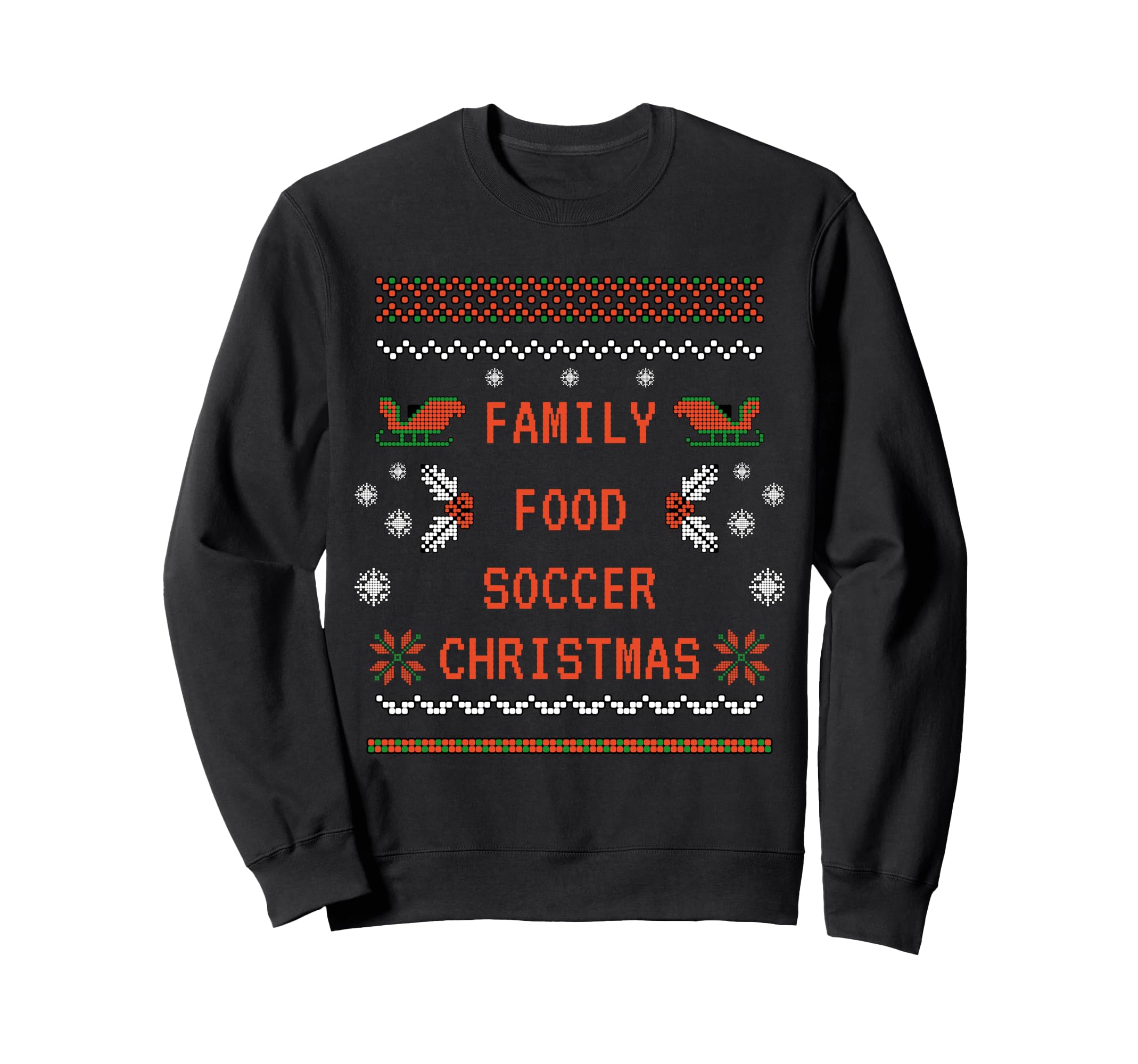 Family Food Soccer Sweatshirt - Custom Art Print Men Women - T-Shirt, Sweatshirt, Hoodie