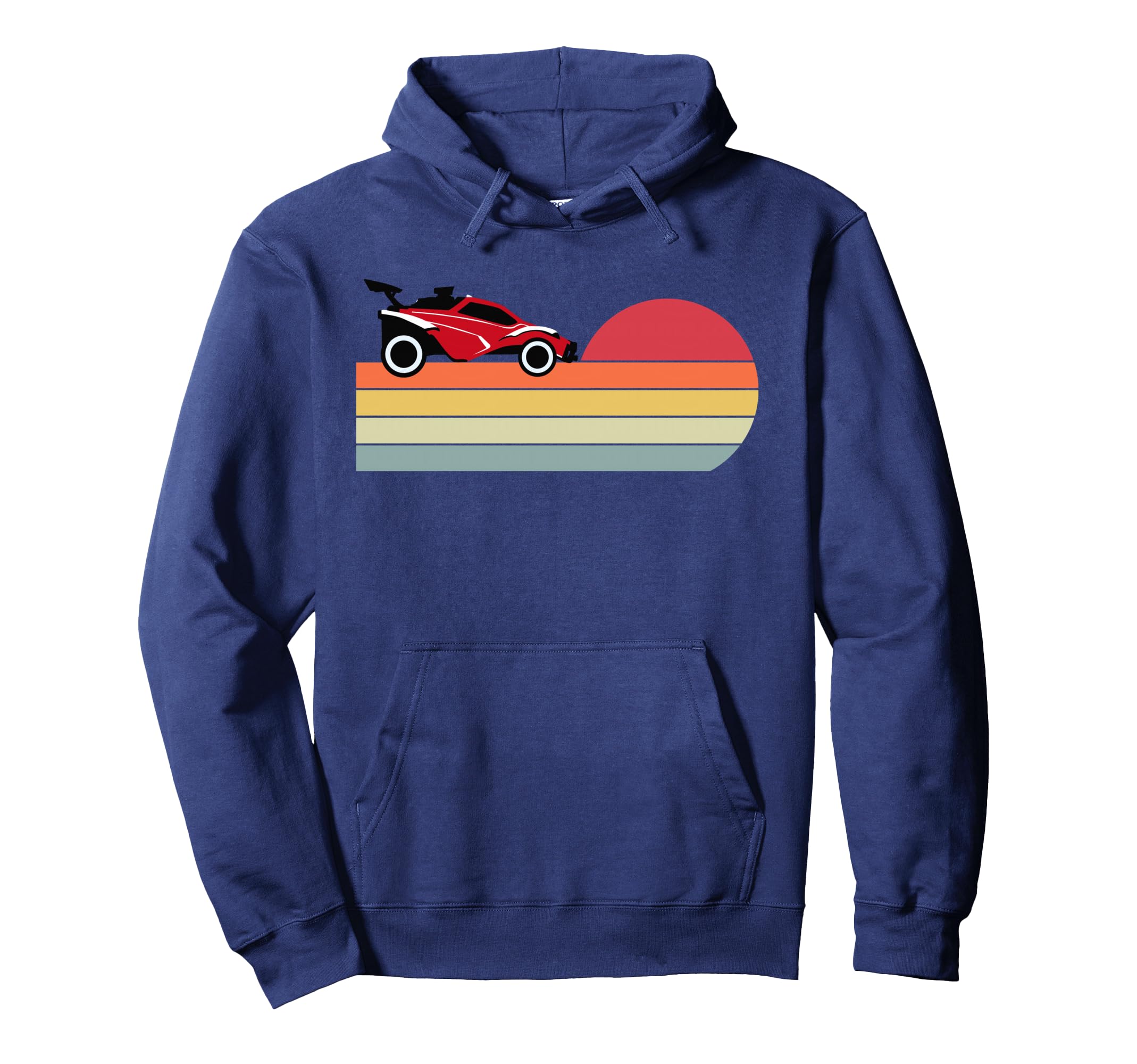 Octane Rocket Soccer Sunset Hoodie - Minimalist Print for Adults - T-Shirt, Sweatshirt, Hoodie