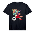 Unicorn Dabbing Soccer Philippines Jersey T-Shirt - Unique Graphic Unisex - T-Shirt, Sweatshirt, Hoodie
