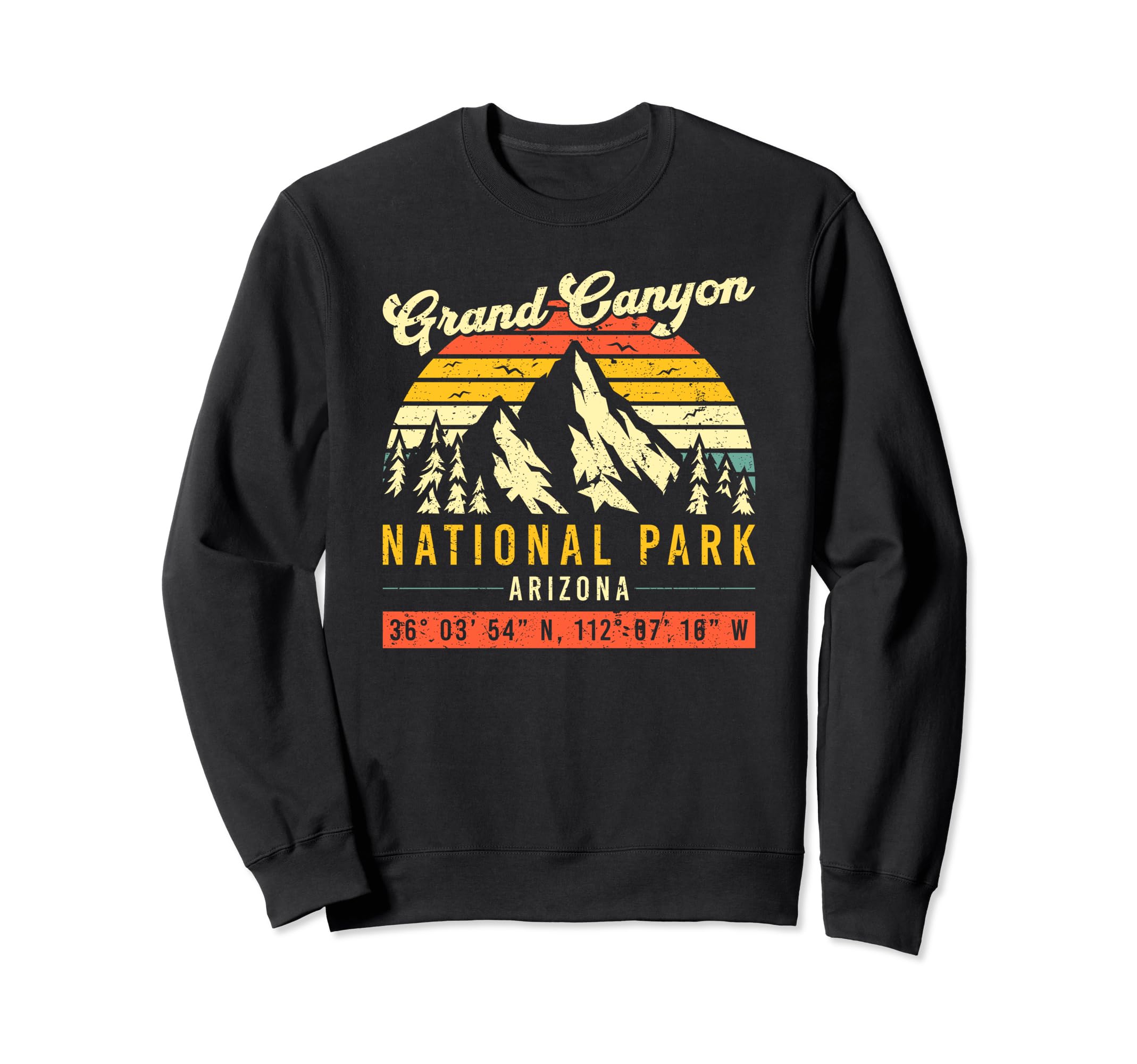 Grand Canyon Arizona National Park Sweatshirt - Graphic Print Unisex - T-Shirt, Sweatshirt, Hoodie
