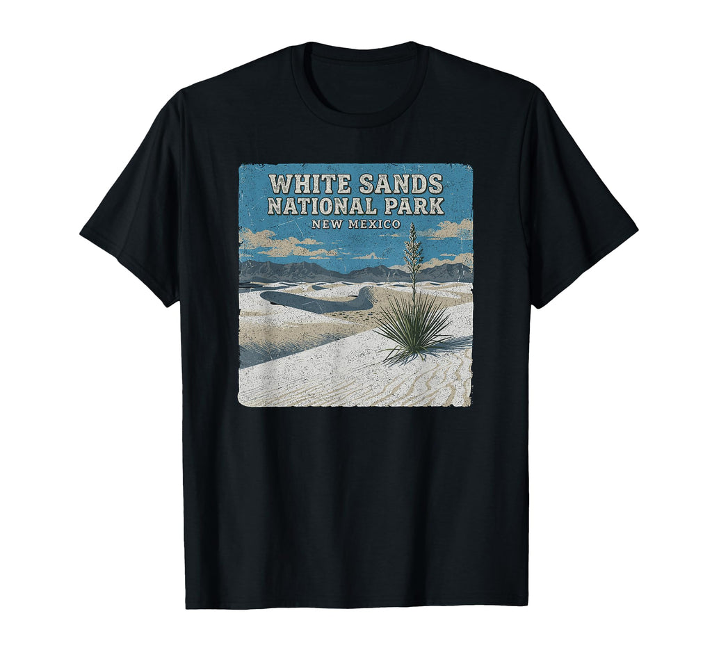 White Sands National Park New Mexico T-Shirt - Novelty Apparel for Adults - T-Shirt, Sweatshirt, Hoodie
