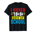 I Kicked 100 Days School Soccer Player T-Shirt - Unique Graphic Unisex - T-Shirt, Sweatshirt, Hoodie