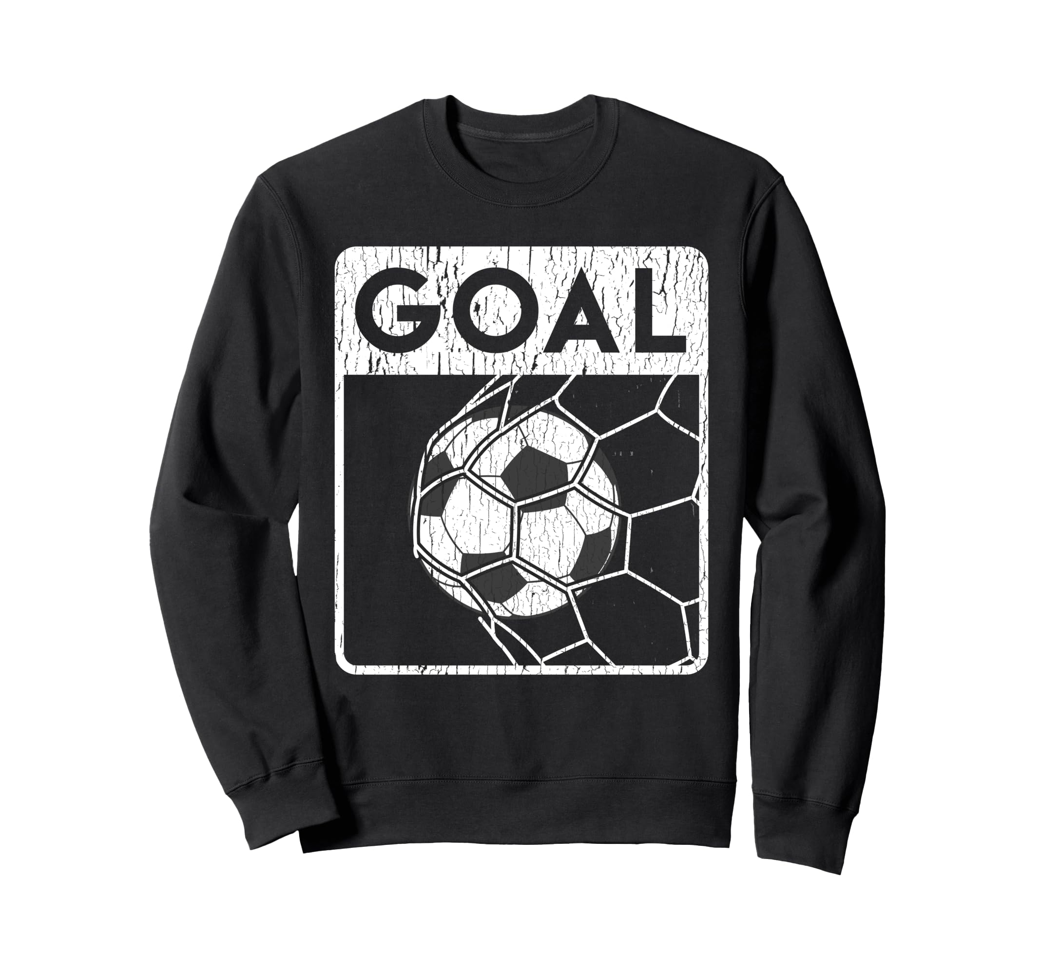 Soccer Ball Goal Funny Player Sports Sweatshirt - Graphic Print Unisex - T-Shirt, Sweatshirt, Hoodie