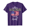 My Favorite Soldier Calls Me Aunt Proud T-Shirt - Streetwear Style Unisex - T-Shirt, Sweatshirt, Hoodie
