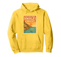 Amalfi Coast Sunset Italy Postcard Hoodie - Minimalist Print Unisex - T-Shirt, Sweatshirt, Hoodie
