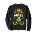 Soccer Elf Matching Family Group Sweatshirt - Graphic Print for Adults - T-Shirt, Sweatshirt, Hoodie
