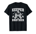 Ice Hockey Keeper Brother Hockey T-Shirt - Minimalist Print for Adults - T-Shirt, Sweatshirt, Hoodie