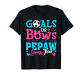 Goals Or Bows Pepaw Loves You Soccer T-Shirt - Minimalist Print for Adults - T-Shirt, Sweatshirt, Hoodie