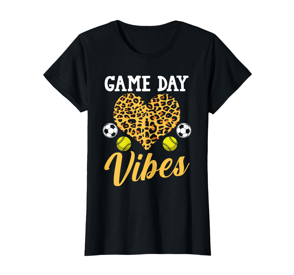 Game Day Vibes Softball T-Shirt - Unique Graphic Men Women - T-Shirt, Sweatshirt, Hoodie