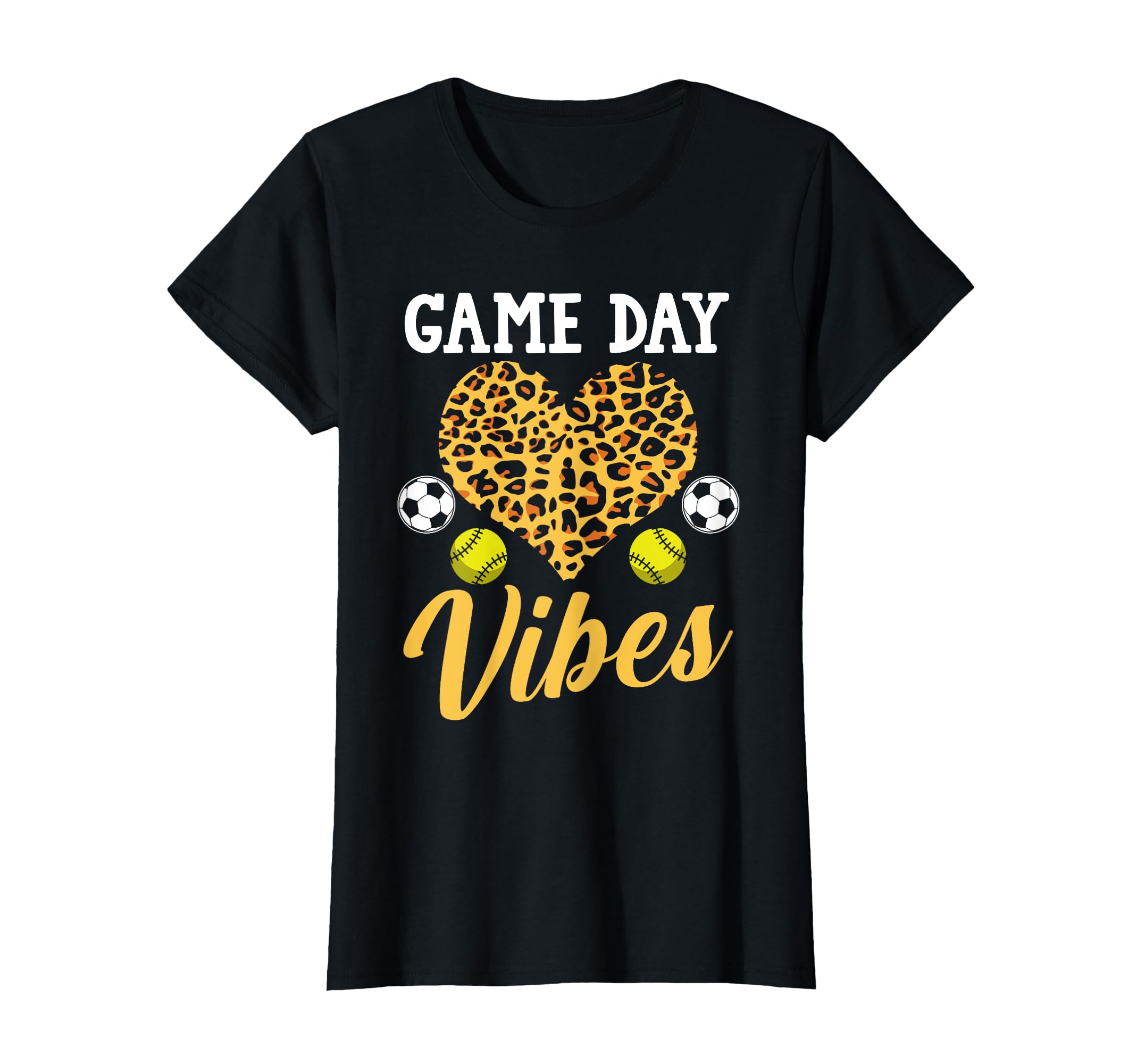 Game Day Vibes Softball T-Shirt - Unique Graphic Men Women - T-Shirt, Sweatshirt, Hoodie