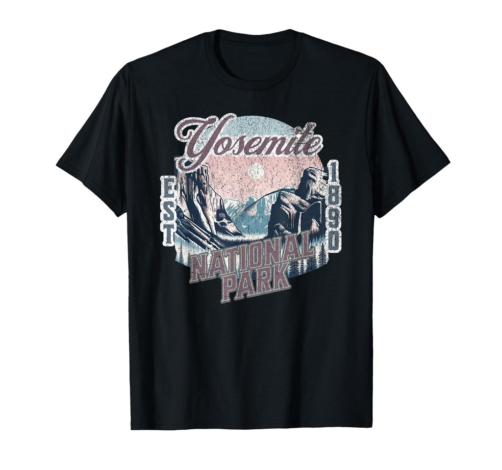Yosemite National Park Established T-Shirt - Trendy Graphic Unisex - T-Shirt, Sweatshirt, Hoodie