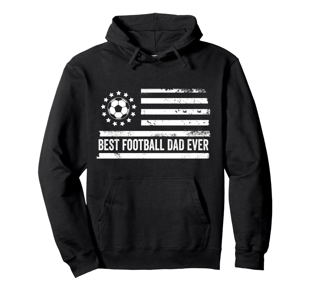 Football Soccer Coach Us American Flag Hoodie - Minimalist Print Unisex - T-Shirt, Sweatshirt, Hoodie