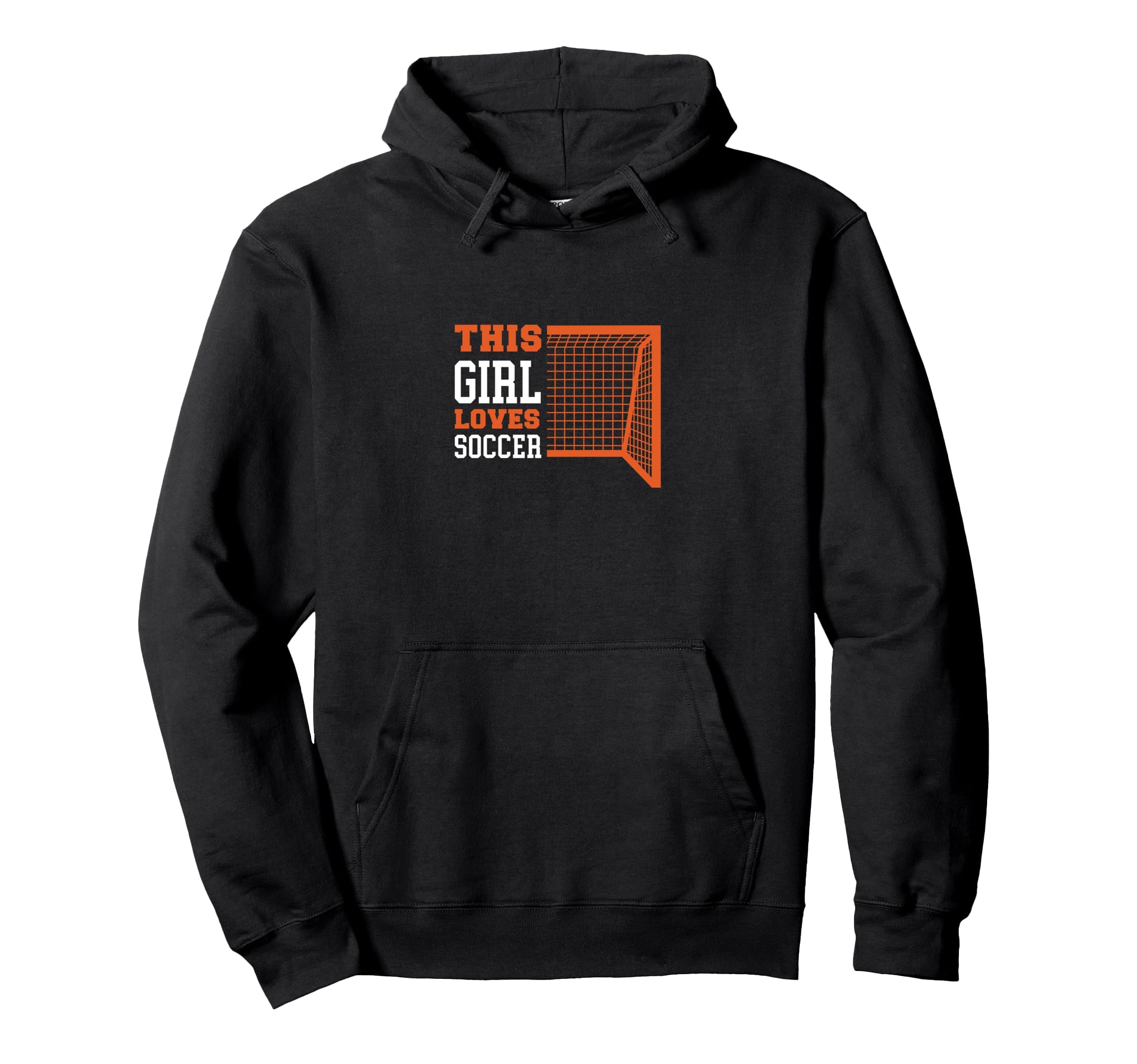 Funny Loves Soccer Sport Hoodie - Fun Novelty Design Unisex - T-Shirt, Sweatshirt, Hoodie