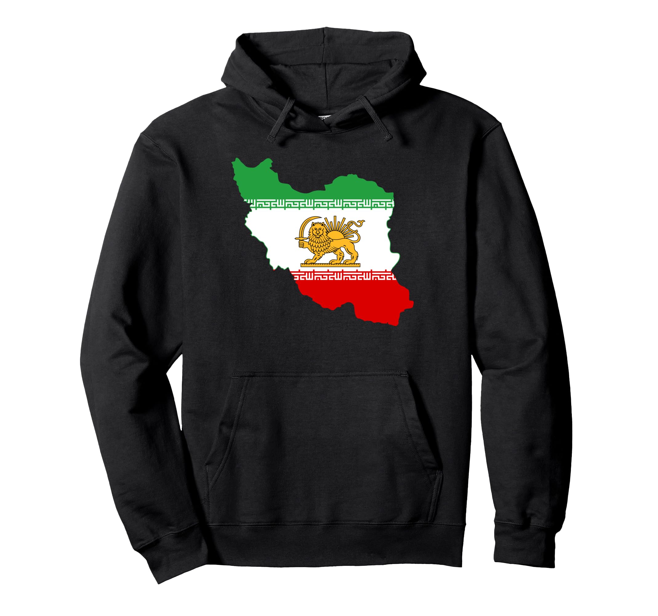 Iranian Football Soccer Jersey Hoodie - Fun Novelty Design Men Women - T-Shirt, Sweatshirt, Hoodie