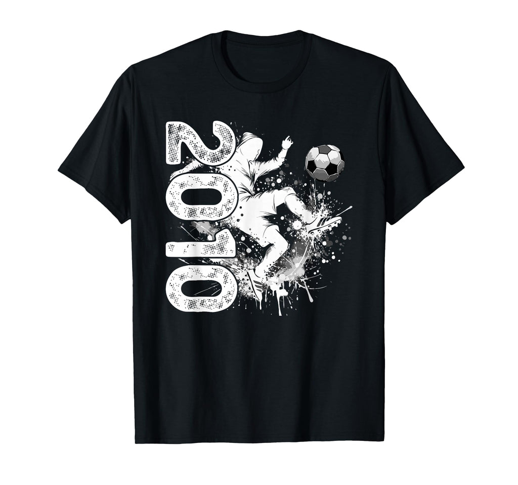 16Th Birthday Soccer 2010 Kick Silhouette T-Shirt - Novelty Apparel Unisex - T-Shirt, Sweatshirt, Hoodie