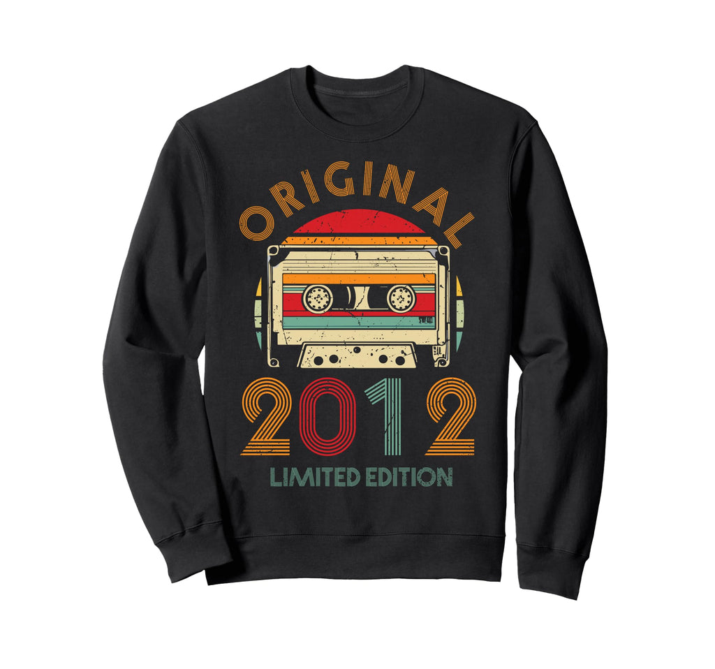 2012 Cassette Tape 14Th Birthday Sweatshirt - Casual Everyday Wear Unisex - T-Shirt, Sweatshirt, Hoodie