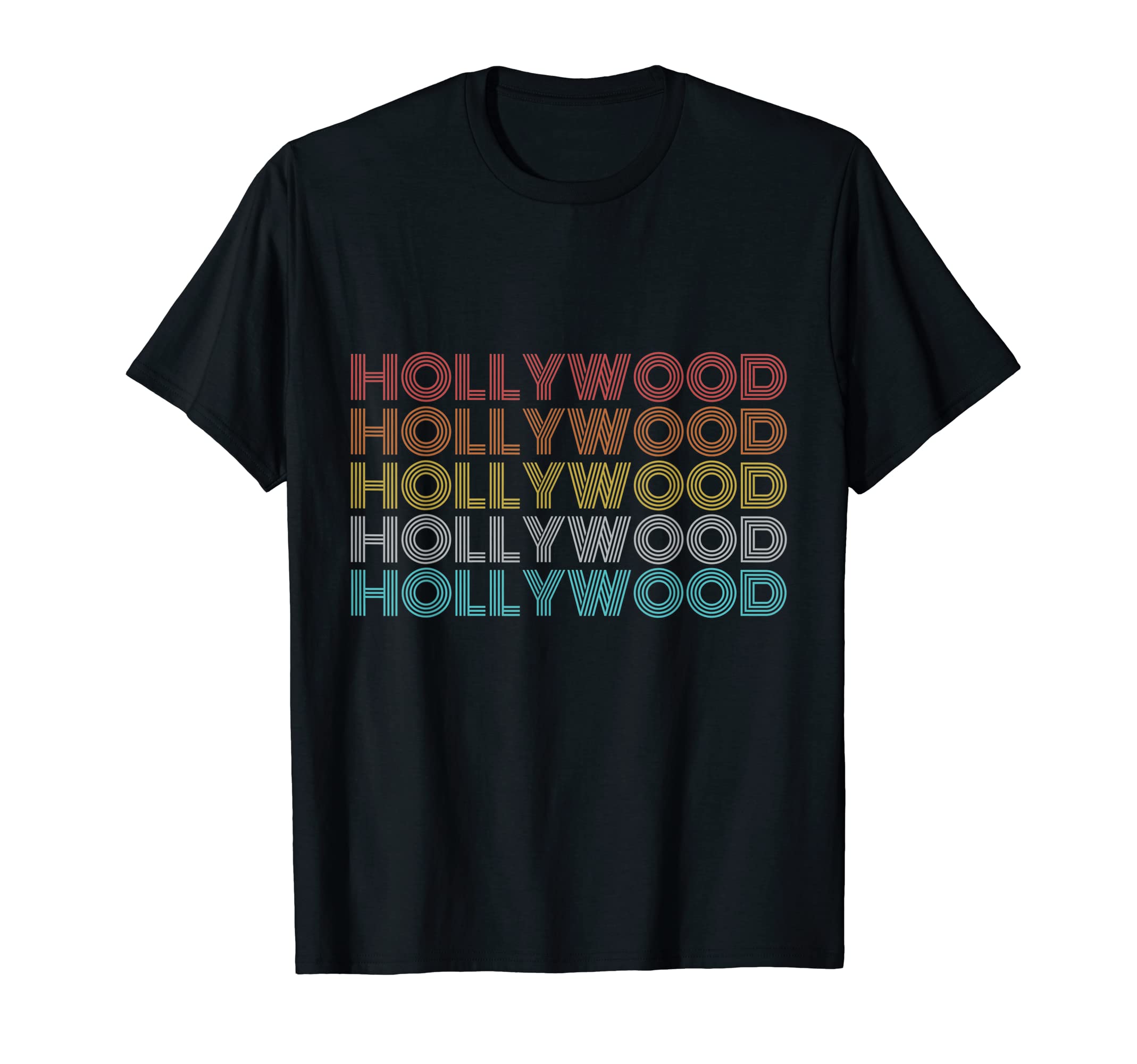 Hollywood T-Shirt - Minimalist Print for Adults - T-Shirt, Sweatshirt, Hoodie
