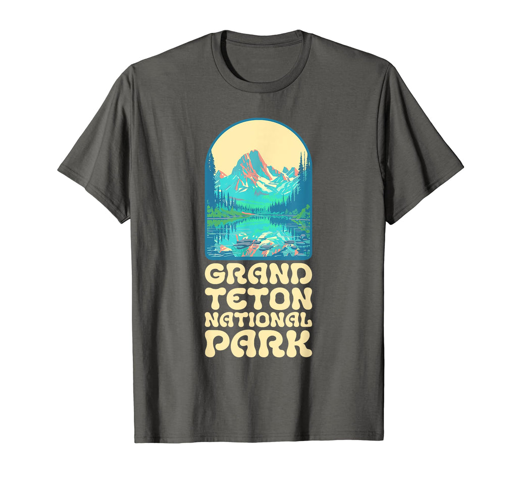 Grand Teton National Park Eighties Vibe T-Shirt - Aesthetic Graphic Unisex - T-Shirt, Sweatshirt, Hoodie