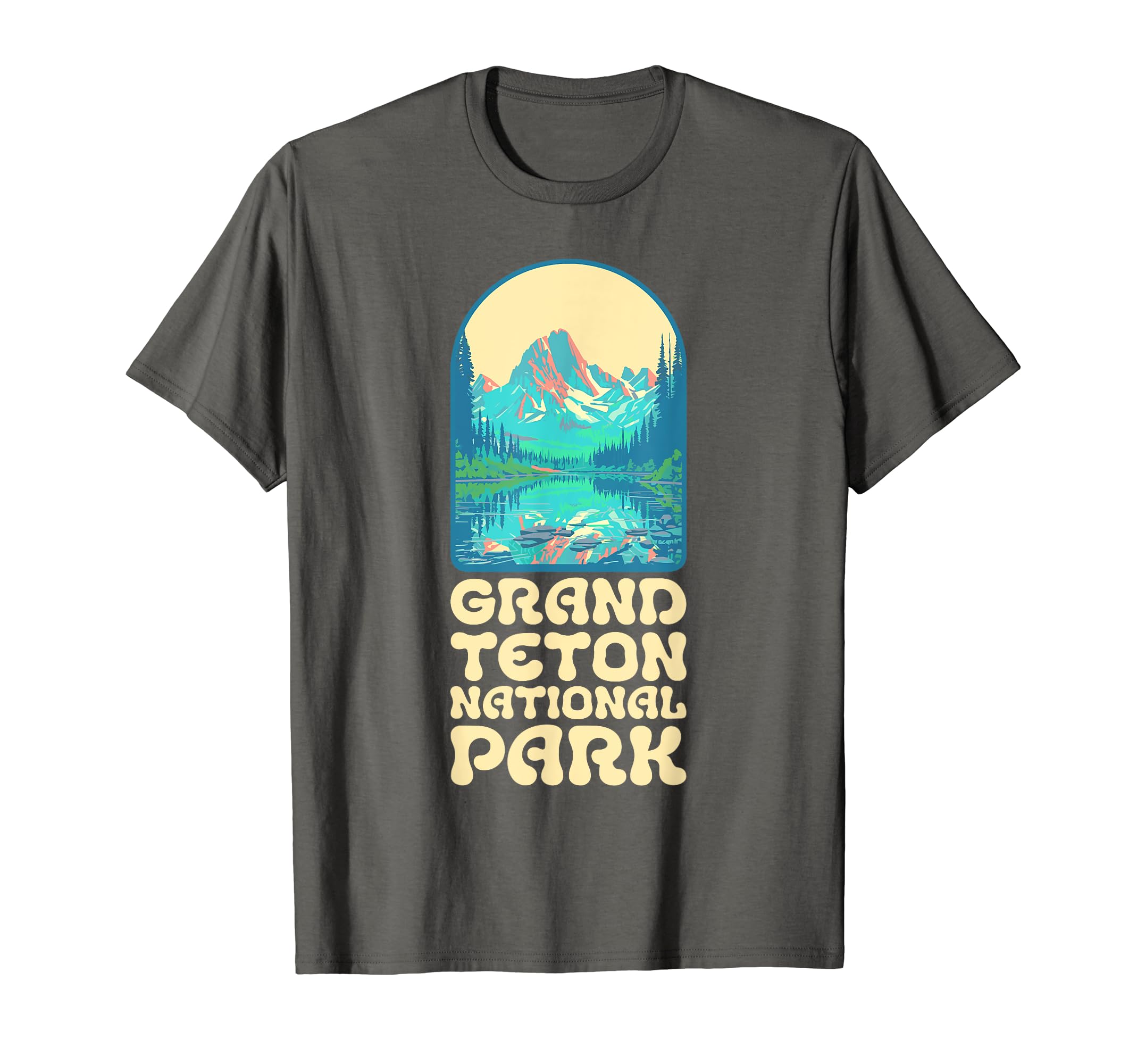 Grand Teton National Park Eighties Vibe T-Shirt - Aesthetic Graphic Unisex - T-Shirt, Sweatshirt, Hoodie