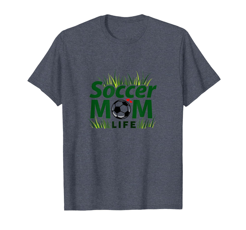 Soccer Mom Life Proud Parent T-Shirt - Casual Everyday Wear Unisex - T-Shirt, Sweatshirt, Hoodie