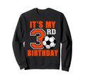 Soccer Player 3Rd Birthday Sweatshirt - Custom Art Print for Adults - T-Shirt, Sweatshirt, Hoodie