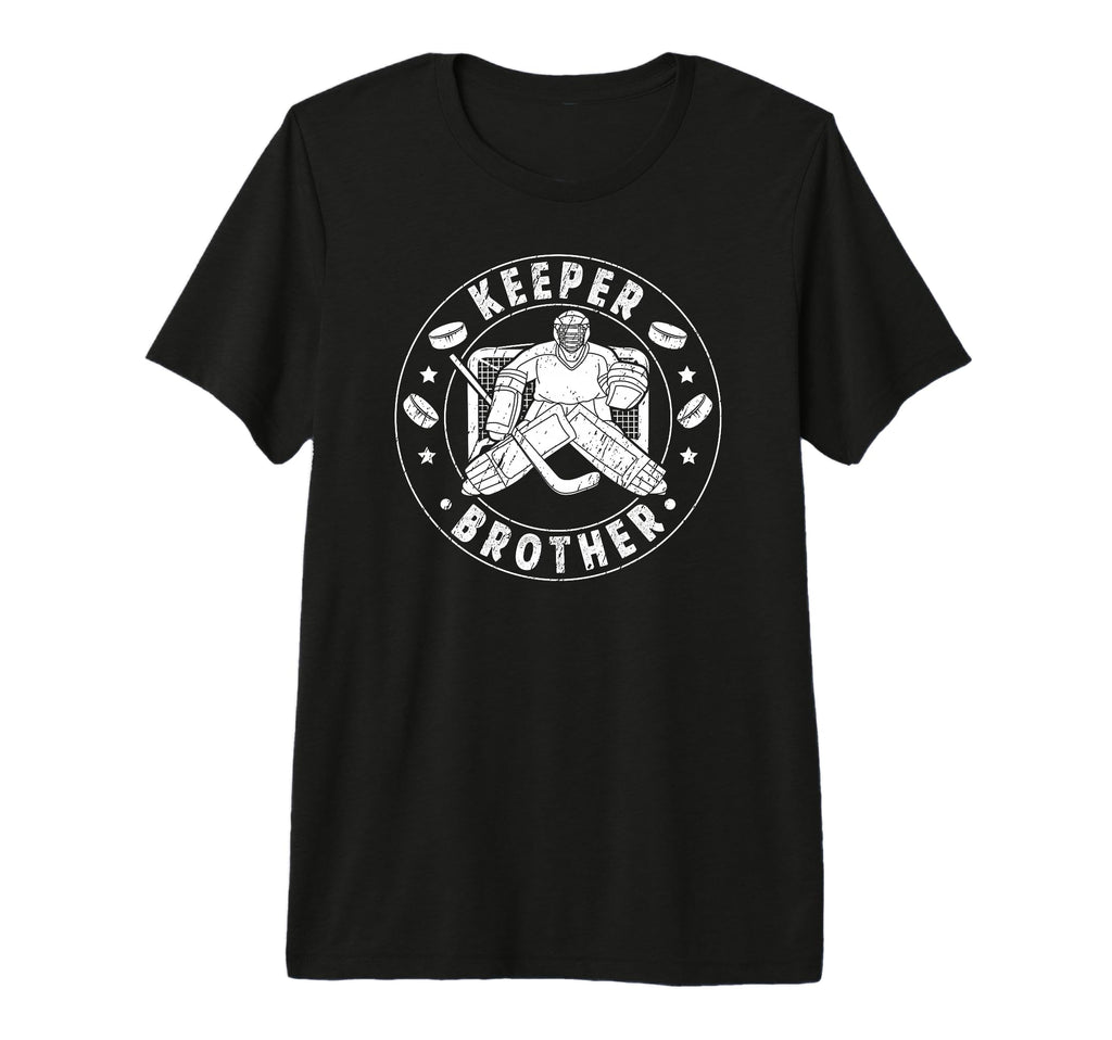 Ice Hockey Keeper Brother Hockey T-Shirt - Aesthetic Graphic for Adults - T-Shirt, Sweatshirt, Hoodie
