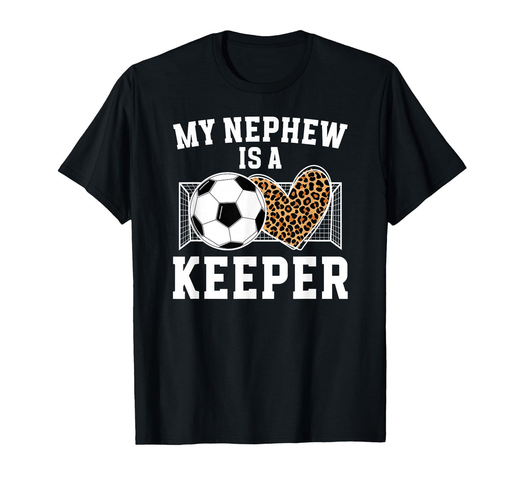 Proud Soccer Keeper Aunt Soccer Goalie T-Shirt - Trendy Graphic for Adults - T-Shirt, Sweatshirt, Hoodie