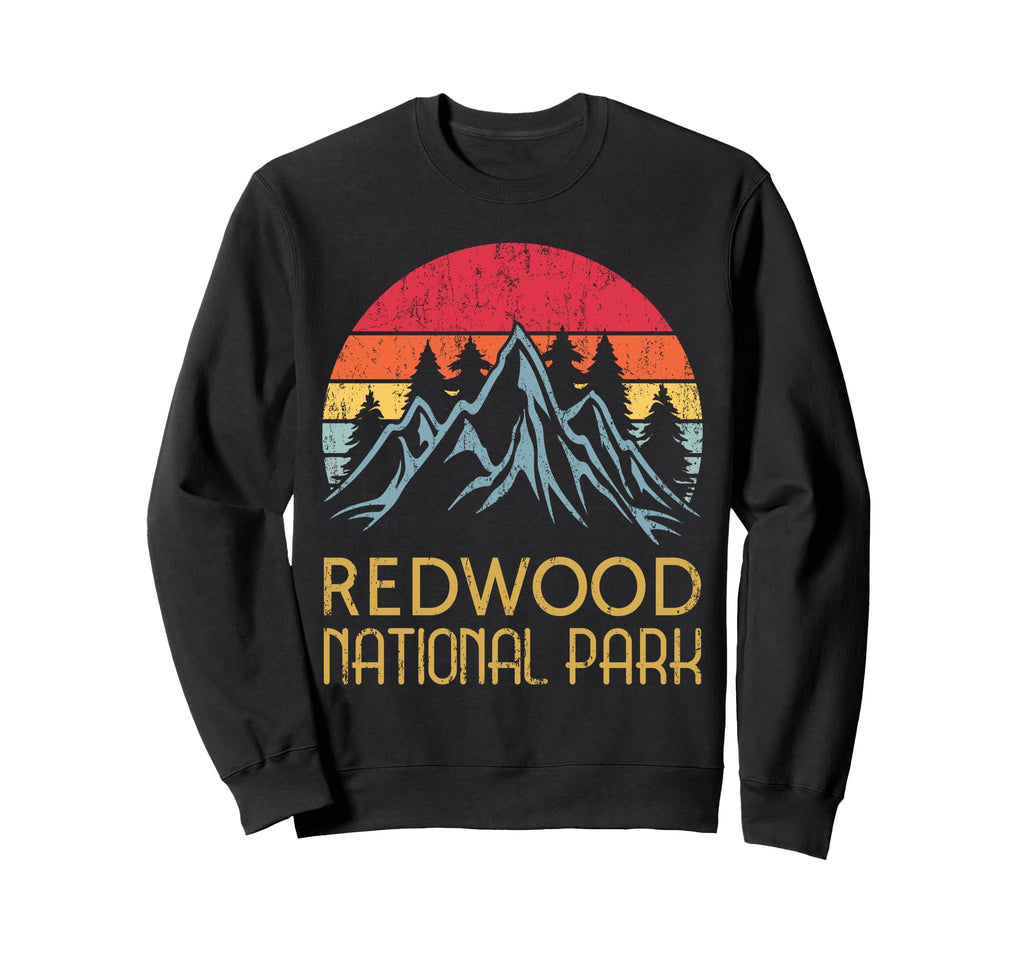 California Redwood National Park Sweatshirt - Minimalist Print Men Women - T-Shirt, Sweatshirt, Hoodie