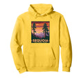 Sequoia National Park Sunset Hoodie - Fun Novelty Design for Adults - T-Shirt, Sweatshirt, Hoodie