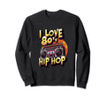 I Love 80S Hip Hop Old School Rap Sweatshirt - Graphic Print for Adults - T-Shirt, Sweatshirt, Hoodie