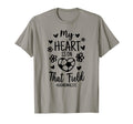 My Heart Is That Field Soccer Grandma T-Shirt - Unique Graphic Men Women - T-Shirt, Sweatshirt, Hoodie