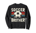 Soccer Brother Family Matching Sweatshirt - Custom Art Print for Adults - T-Shirt, Sweatshirt, Hoodie