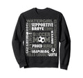Soccer Mom Traits Best Words Describe Sweatshirt - Trendy Graphic Unisex - T-Shirt, Sweatshirt, Hoodie