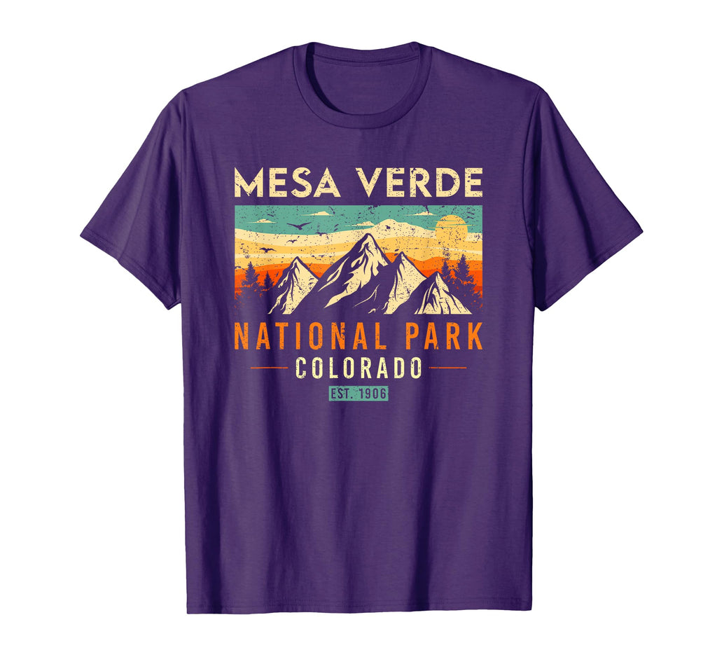 Mesa Verde Est 1906 Colorado T-Shirt - Aesthetic Graphic for Adults - T-Shirt, Sweatshirt, Hoodie